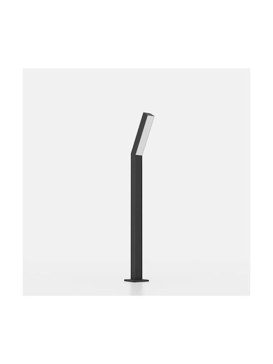 Eglo Eglo Outdoor Floor Lamp Small Post with Warm White Light Gray