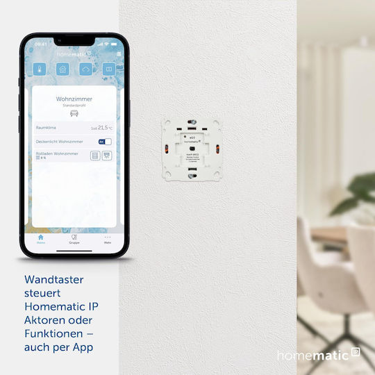 HomeMatic HmIP-BRC2 Smart Switch 2 Καναλιών
