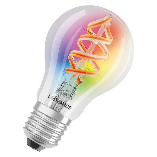 Ledvance Smart Bulb LED 4.5W for Socket E27 and Shape A60 RGBW 300lm Dimmable