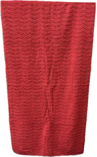 Πετσέτα Σώματος 70x140εκ. Κοκκινη Βάρους 560gr/m²