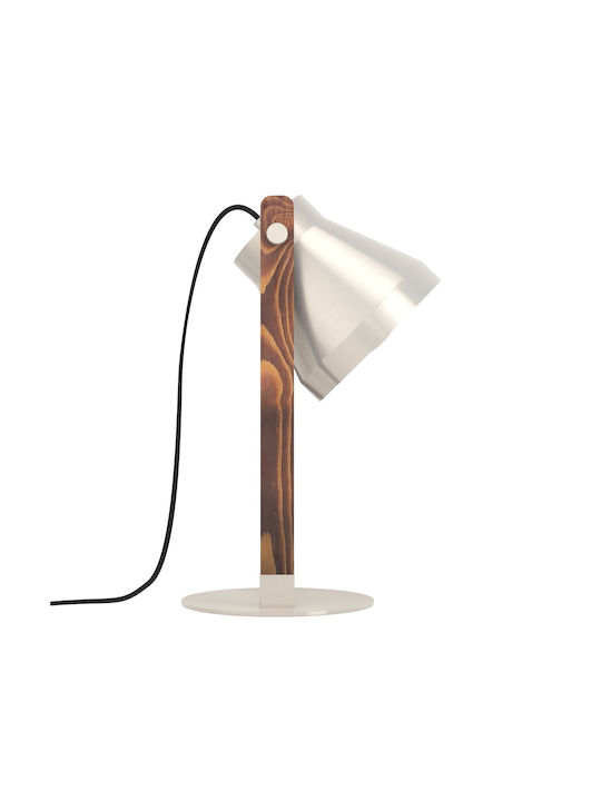 Eglo Schreibtischlampe für Fassung E27 in Braun Farbe