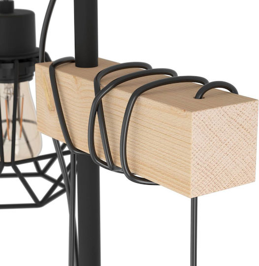 Eglo 44081 Επιδαπέδια Λάμπα Townshend 2xe27 60w 230v Fsc Πιστοποιημένο