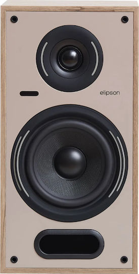 Elipson Horus 6B Active BT Αυτοενισχυόμενα Ηχεία (Ζεύγος) Μπεζ