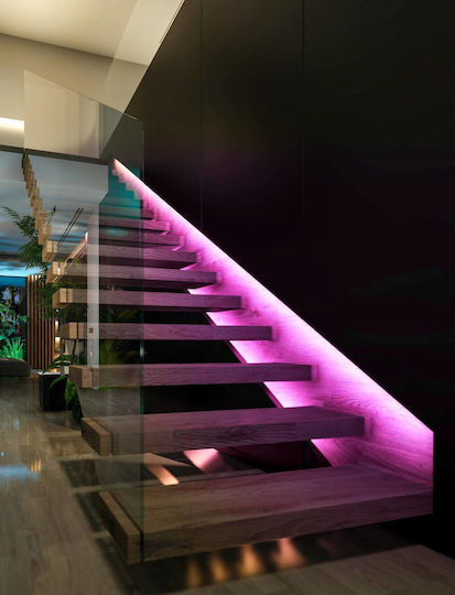 Eglo Ταινία LED 24V RGB Φως 8m με Τροφοδοτικό & Τηλεχειριστήριο