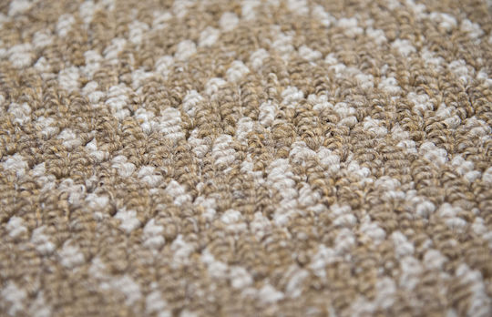 Rutschfestes Küchenläufer Carmel Kastanienbraun- Sand 80x160