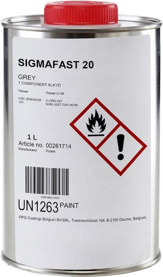 Sigmafast 20 Антикорозионна Боя Ръжда 1л Ral 2009