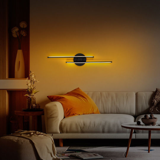 Opviq Umut Lamp Wall Black 17x5x86cm