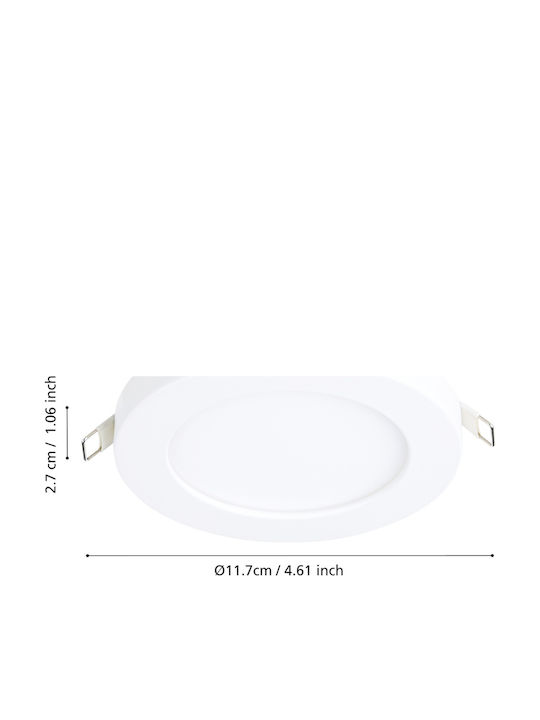 Eglo Anhänger LED Panel mit Warmes Weiß Licht 3000K