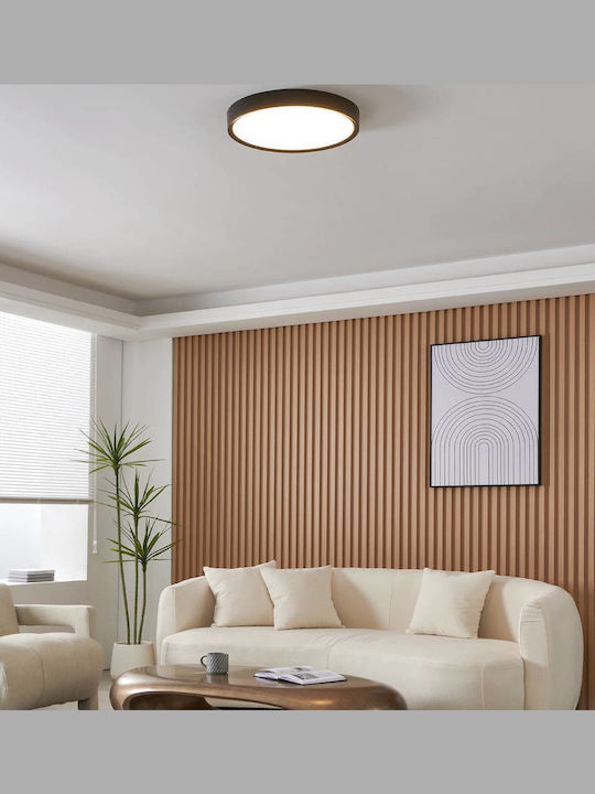 Eglo Musurita Round Outdoor LED Panel 33.5W with Warm White Light 3000K 44cm