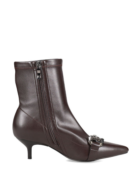 Stiefeletten Damen Braun