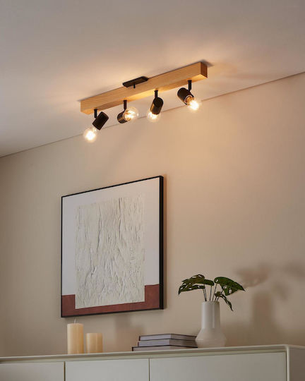 Eglo 99481 Φωτιστικό Σποτ Townshend 3 4xe27 10w 230v Fsc Πιστοποιημένο
