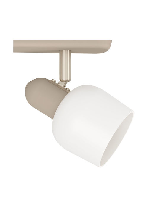 Eglo Doppel Spot mit Fassung E14 in Beige Farbe