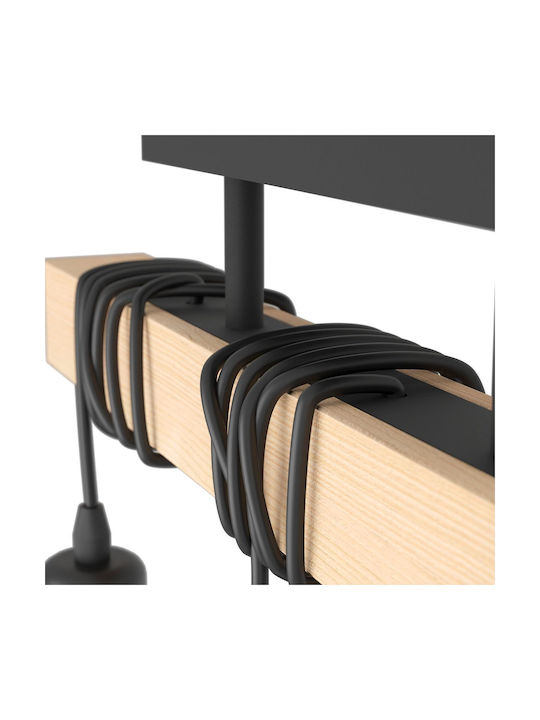 Eglo Ceiling Mount Light Brown with Socket E27