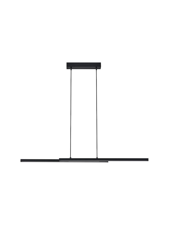 Eglo Fraioli Z Lustră Negru Calea ferată 105.5cm.