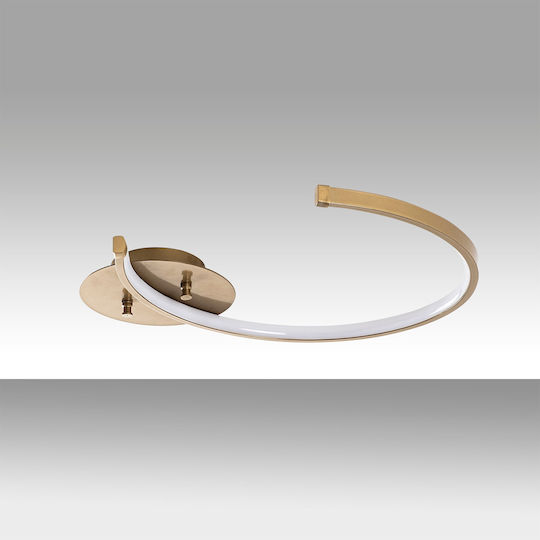 Opviq Moon Pendant Light Yellow 46x33cm