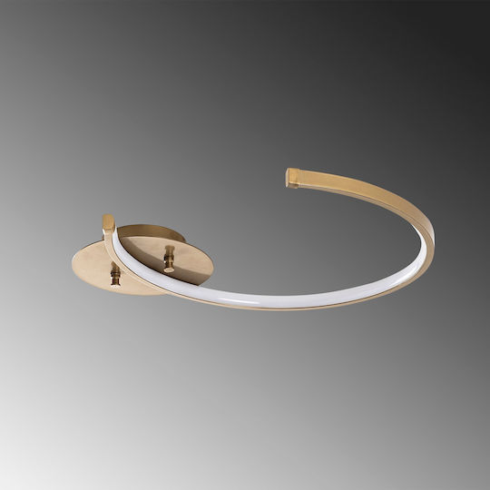 Opviq Moon Pendant Light Yellow 46x33cm