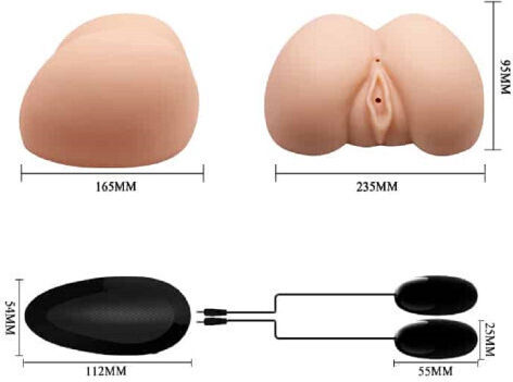 Crazy Bull Masturbator mit Vibration EKBM-009095Z-1 1Stück