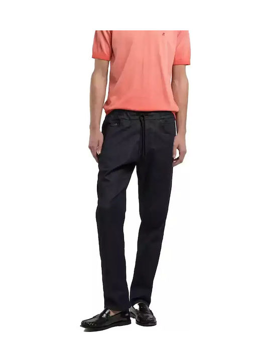 Lanny Men's Jeans Pants Elastic Dark-blue
