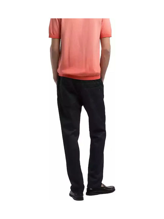 Lanny Men's Jeans Pants Elastic Dark-blue