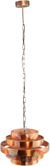 Zanth Ptmd Pendant Light Copper with Socket E27 42x42x29.5cm