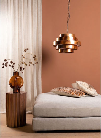 Zanth Ptmd Pendant Light Copper with Socket E27 42x42x29.5cm