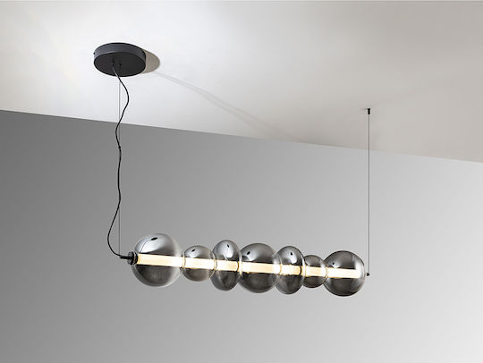Gladis Adjustable Pendant Light Black