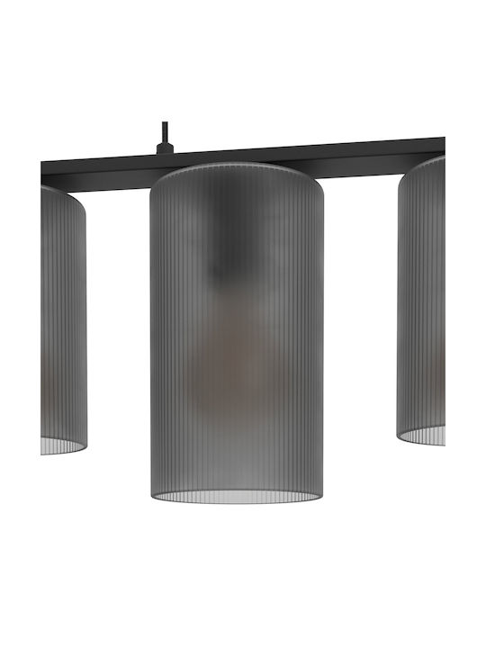 Eglo Colomera Pendant Light Black 80x12x110cm