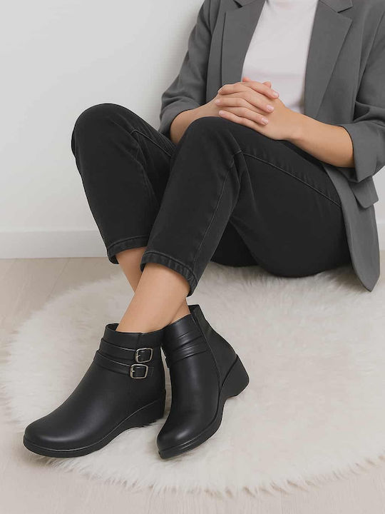 Women's Ankle Boots Platform Black