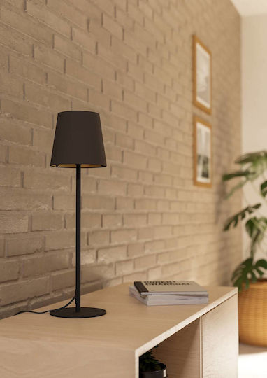 Eglo Table Lamp for E14 Socket with Black Shade and Base