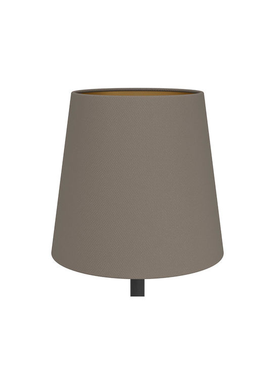 Eglo LED Table Lamp with Black Shade and Base