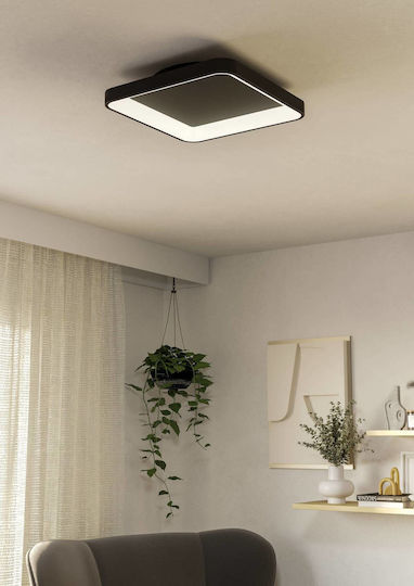 Eglo Ceiling Mount Light 35cm Black