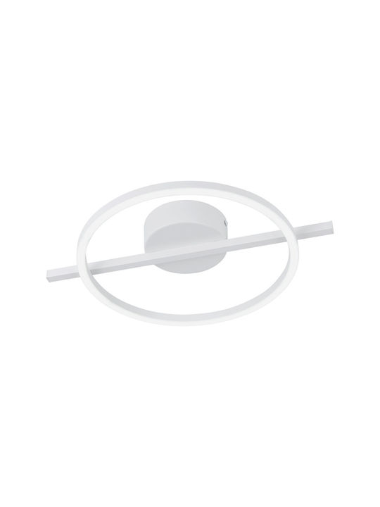 Eglo Amandolo Ceiling Mount Light 40cm White with Integrated LED