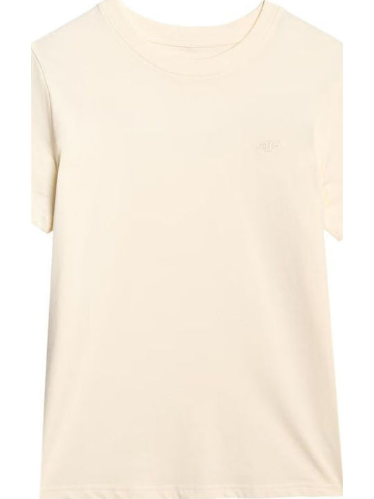 Γυναικείο T-shirt Μπεζ