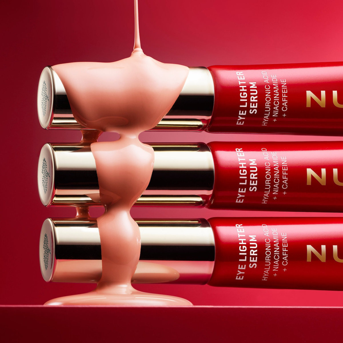 Nuxe Merveillance Ενυδατικό & Αντιγηραντικό Serum Ματιών με Νιασιναμίδη & Υαλουρονικό Οξύ για Μαύρους Κύκλους & Λάμψη 12ml