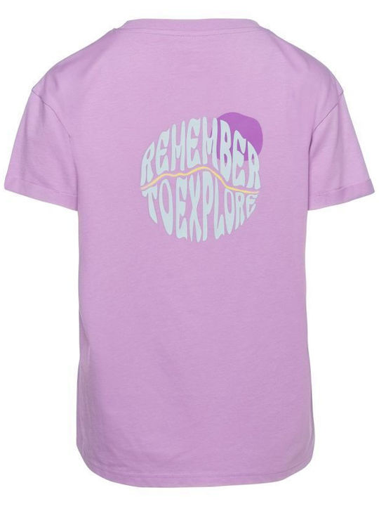 Γυναικείο Αθλητικό T-shirt Μωβ