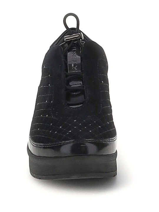 Damen Sneakers Cream / Black