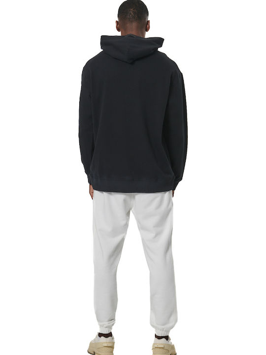 Sweatshirt mit Kapuze Schwarz