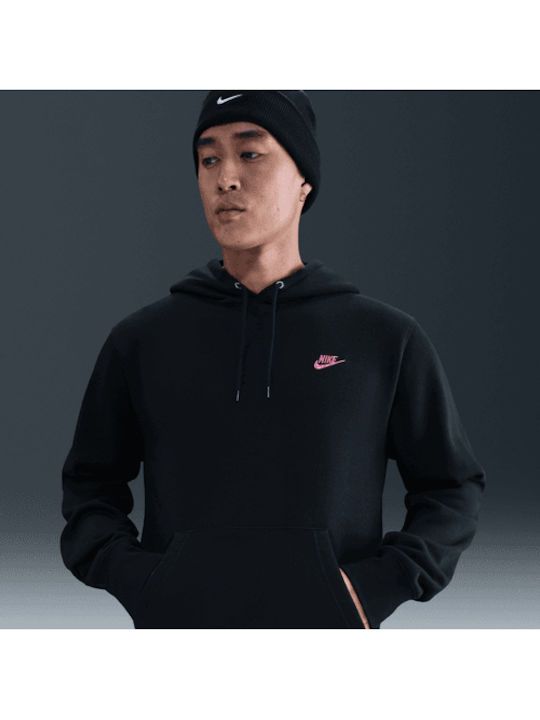 Sweatshirt With Hood Black