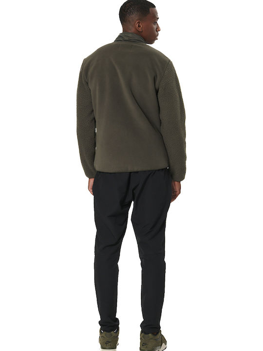 Men's Fleece Jacket Khaki