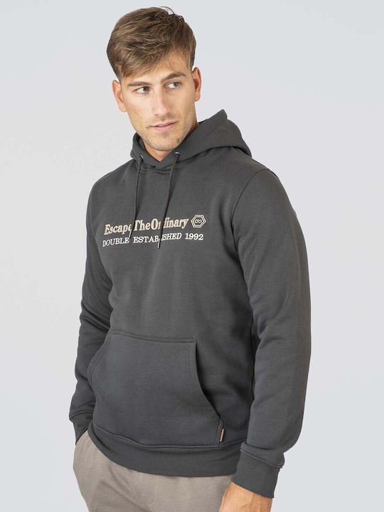 Hoodie with Anthracite Color