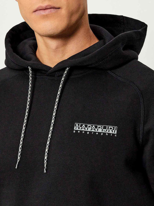 Sweatshirt with Hood Black