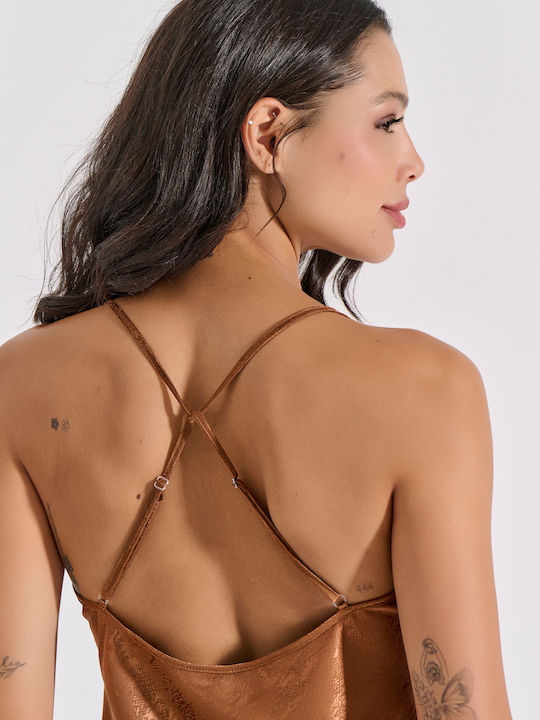 Milena by Paris Winter Babydoll Bronze