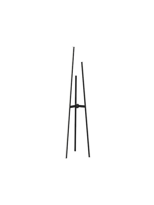 Eglo LED Floor Lamp with Warm White Light 4300lm Black