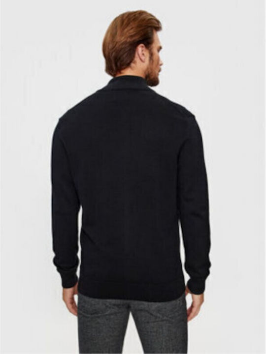 Men's Knitted Cardigan Black