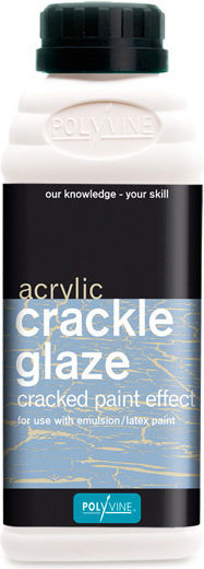 Polyvine Crackle Glaze Κρακελέ Γαλάκτωμα Διάφανο 500ml