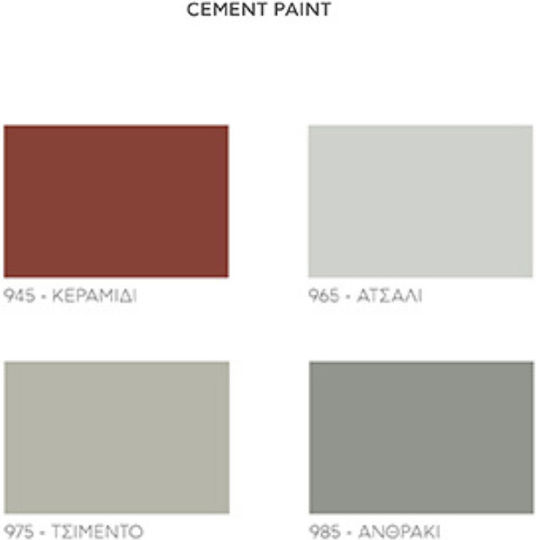 Vitex Cement Paint Betonfarbe Acryl Charcoal 3Es