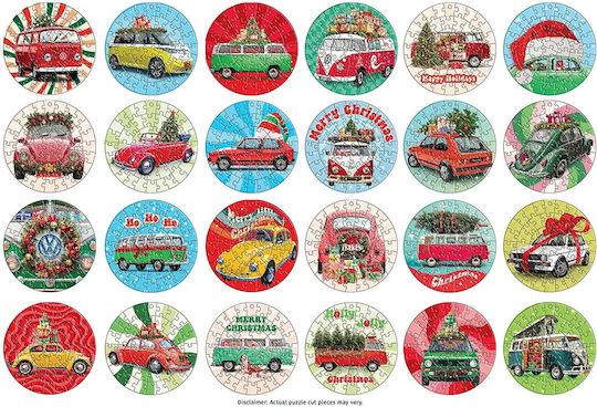 Volkswagen Advent Calendar 24 Puzzles 50 Pieces