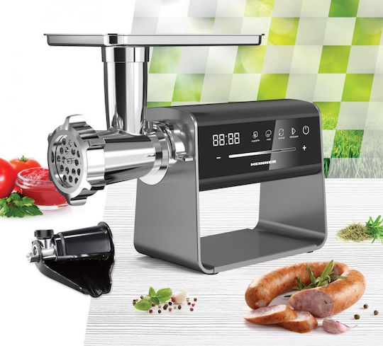 Heinner Exquisiteforce Μηχανή Άλεσης Κιμά 2500W Γκρι