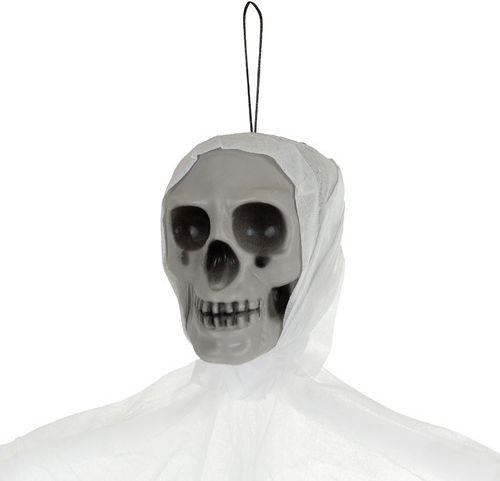 Halloween Skeleton Decoration Zola Hanging 70 X 60 Cm White