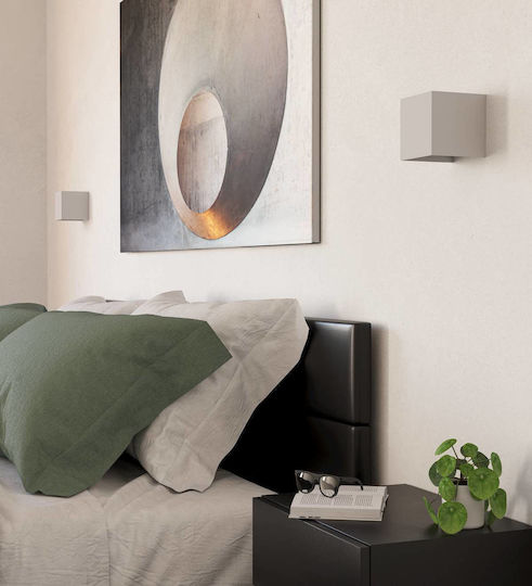 Eglo Wall Lamp with Integrated LED and Warm White Light 10x10x10cm